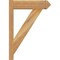 Ekena Millwork Traditional Rough Sawn Arts and Crafts Outlooker, Western Red Cedar, 6"W x 20"D x 28"H OUT06X20X28TRA03RWR - alternate 2